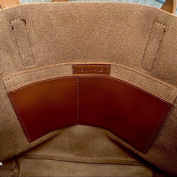 Henny & Lev Vegan Leather Crossbody Tote Bag - NWT - Picture 7 of 10